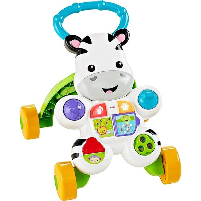 Fisher-Price Baby Learning Toy Learn with Me Zebra Walker by Fisher-Price