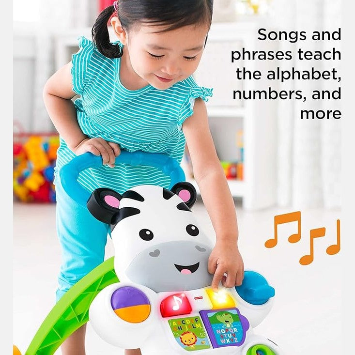 Fisher-Price Baby Learning Toy Learn with Me Zebra Walker by Fisher-Price