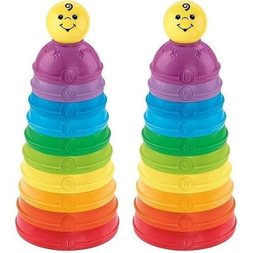 Fisher-Price Baby Stacking & Nesting Stack & Roll Cups by Fisher-Price