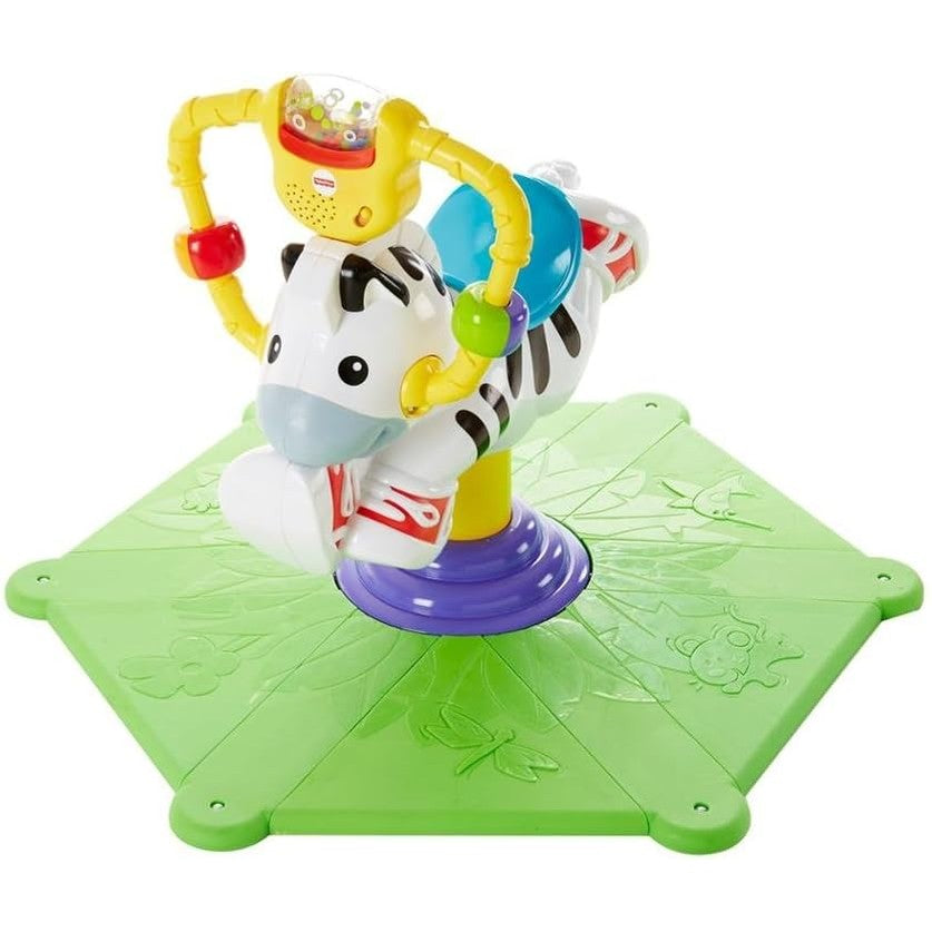 Fisher-Price Go Baby Go! Bounce & Spin Zebra by Fisher-Price