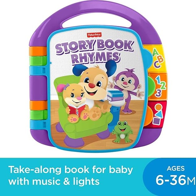 Fisher-Price Laugh & Learn Rhyming Storybook by Fisher-Price