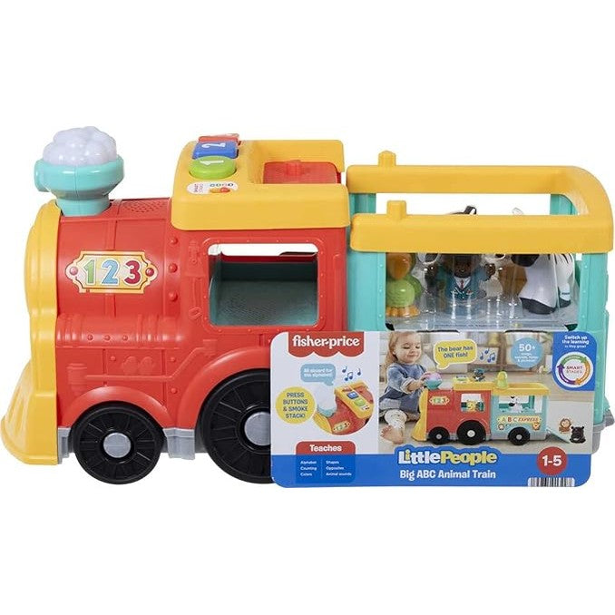 Fisher-Price Little People Toddler Learning Toy Big ABC Animal Train by Fisher-Price
