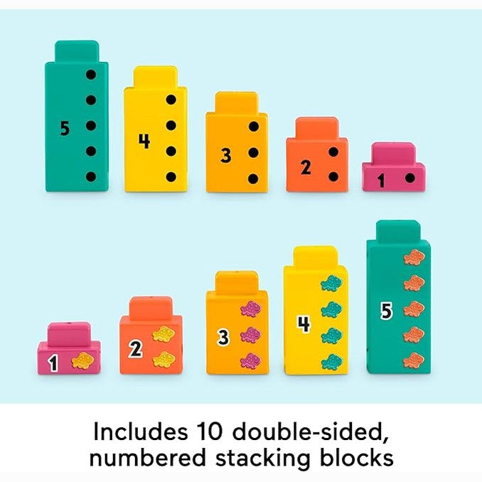Fisher-Price Preschool Learning Toy Adding Alligator Counting Activity by Fisher-Price