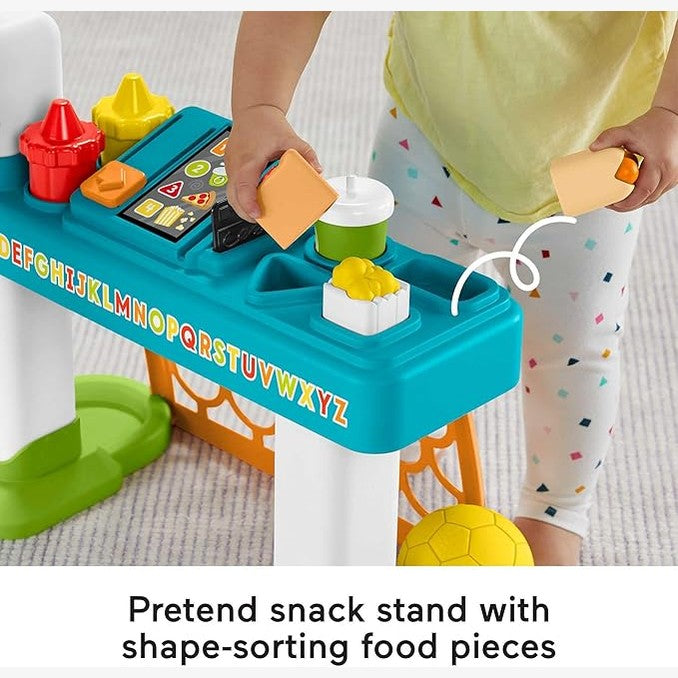 Fisher-Price Toddler Learning Toy Laugh & Learn 4-in-1 Game Experience Sports Activity Center