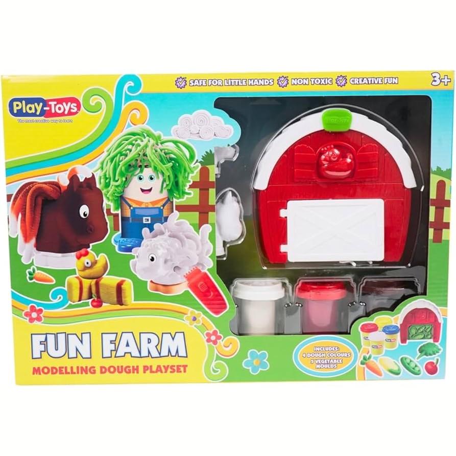 Fun Farm Dough Play Set