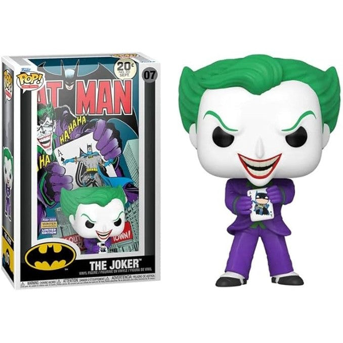 Funko Batman Comic Book Display Case & The Joker Pop Vinyl Limited Edition (07) by FUNKO POP!