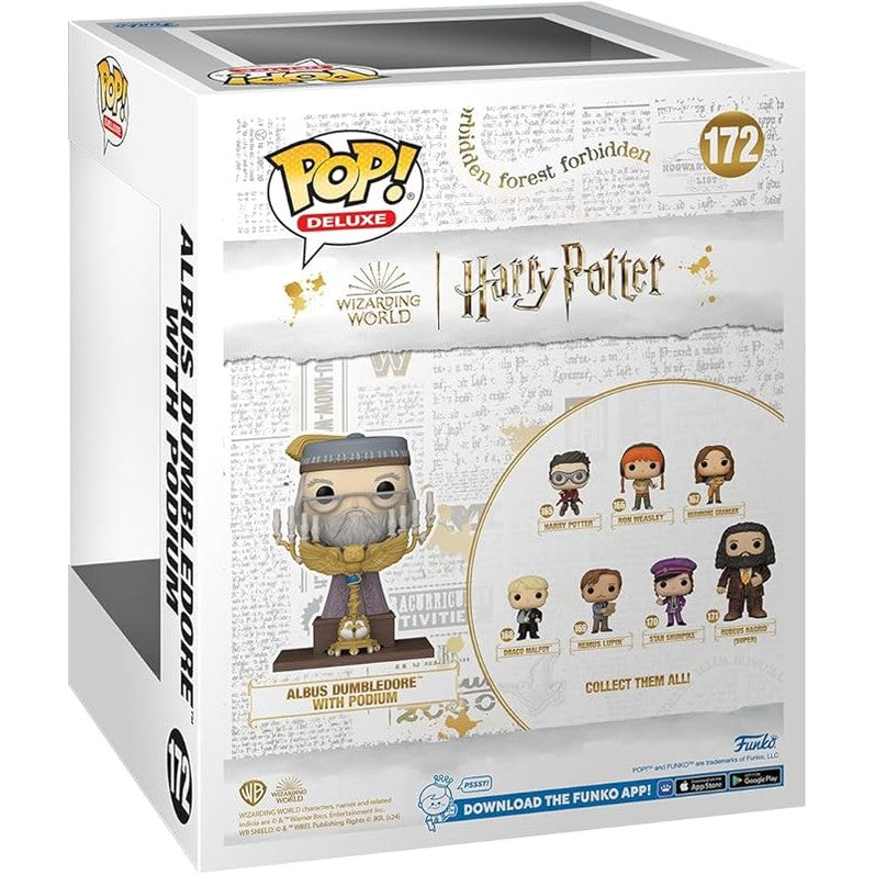 Funko POP! Deluxe: Harry Potter Prisoner of Azkaban - Albus Dumbledore with Podium (172) by FUNKO POP!