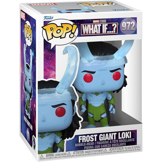 Funko POP Pop! Marvel: What If? - Frost Giant Loki Multicolor (972) by FUNKO POP!