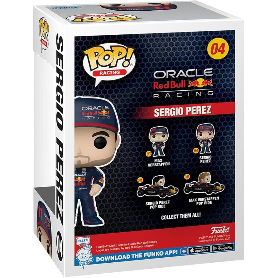 Funko POP! Vinyl: Sergio Perez - Red Bull F1 (04) by FUNKO POP!