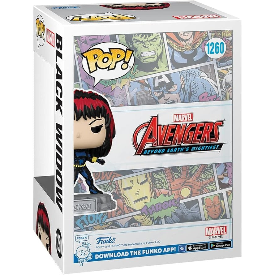 Funko Pop! & Pin: The Avengers: Black Widow with Pin (1260) by FUNKO POP!