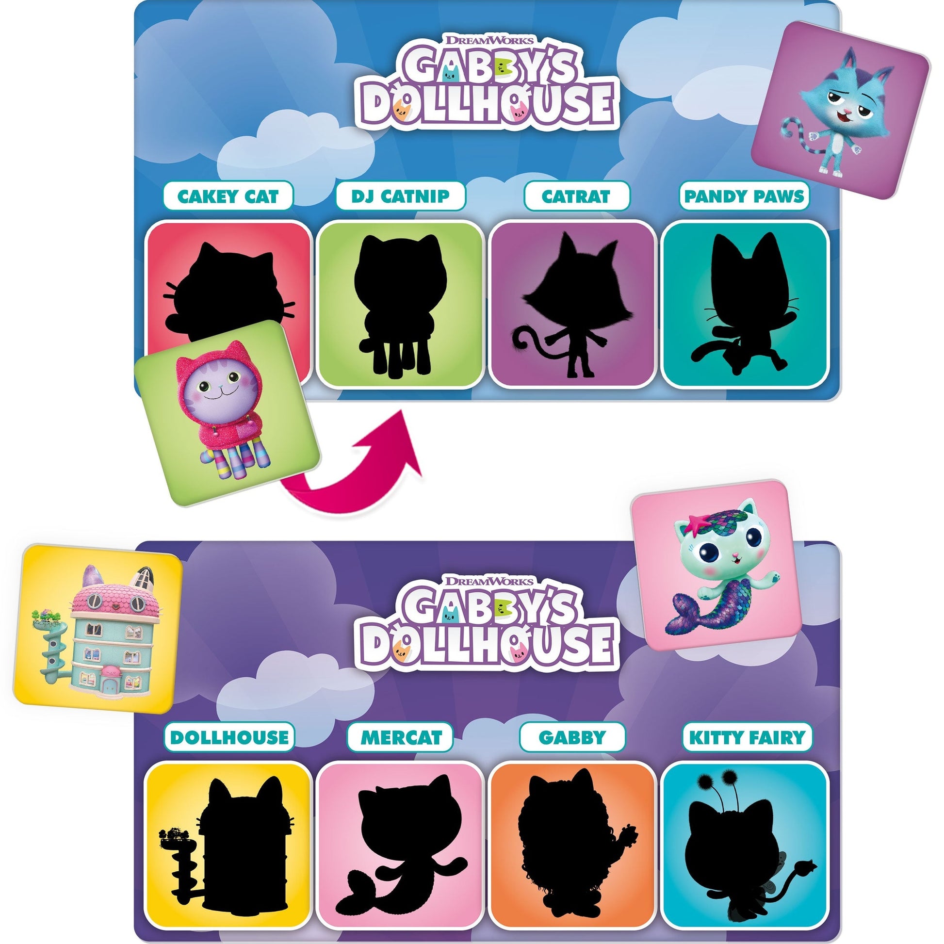GABBY'S DOLL HOUSE EDUGAMES by Lisciani