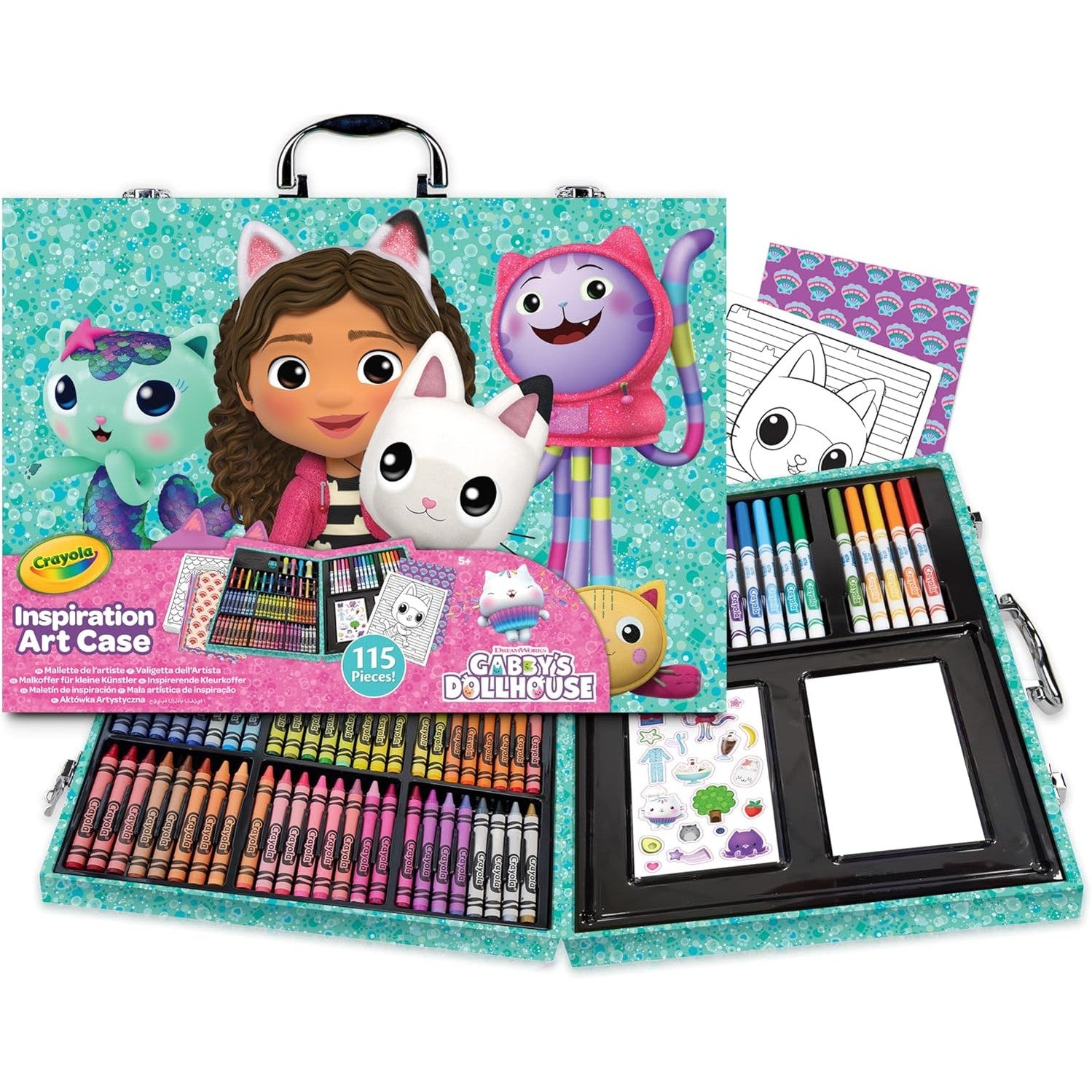 GABBY'S DOLLHOUSE INSPIRATION ART CASE by Crayola