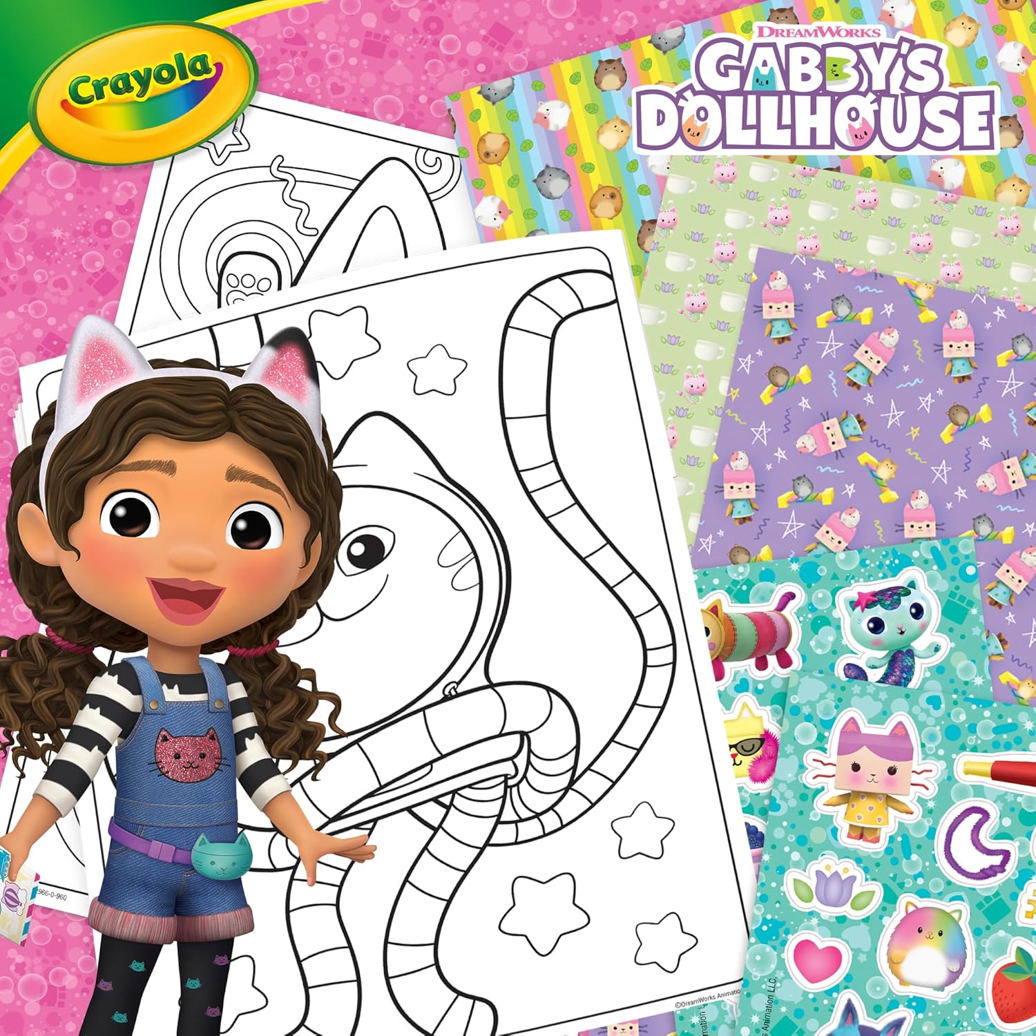 GABBY'S DOLLHOUSE INSPIRATION ART CASE by Crayola