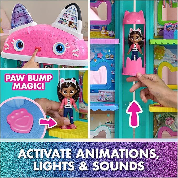 GABBY'S MEOW-MAZING DOLLHOUSE by Spin Master