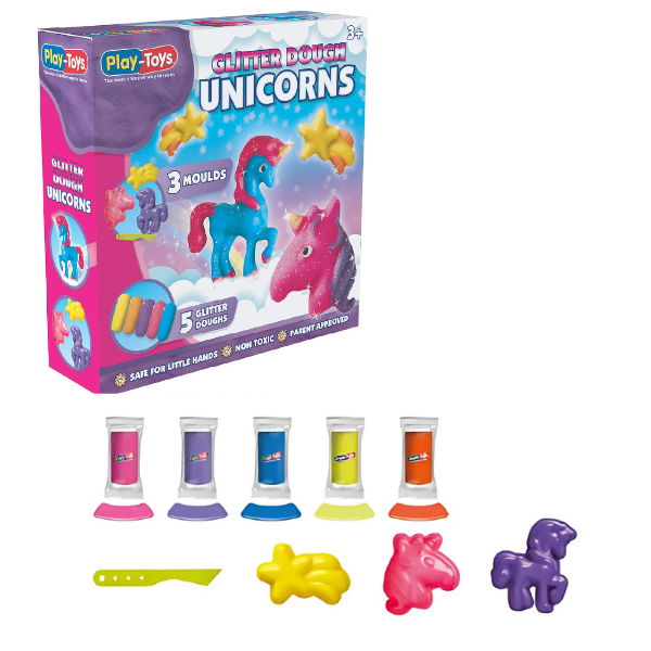 GLITTER DOUGH UNICORN