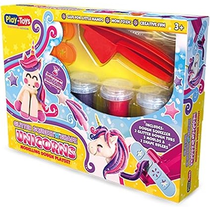 GLITTER SQUEEZE N SHAPE UNICORNS