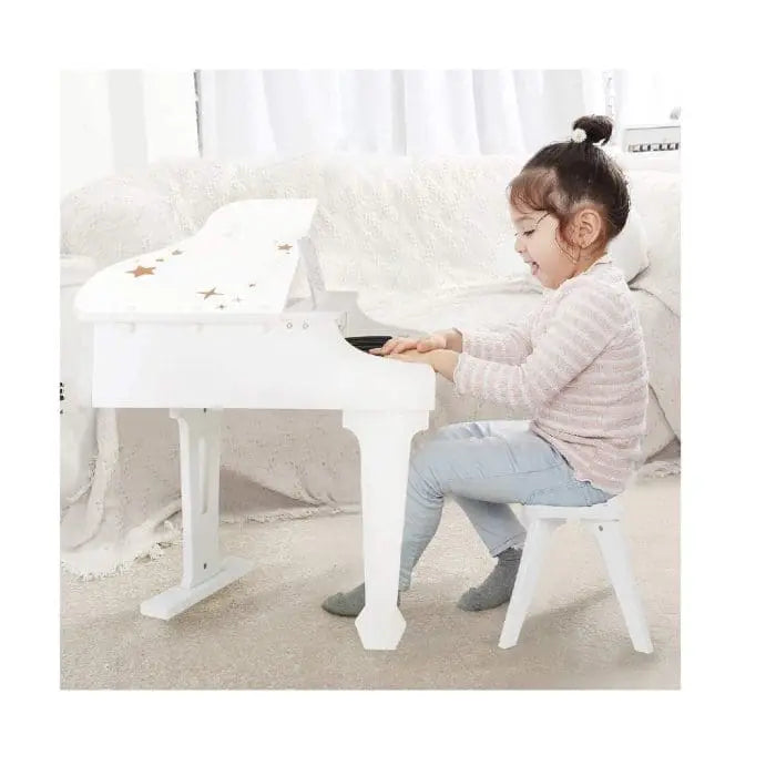 CLASSIC WORLD GRAND PIANO WHITE