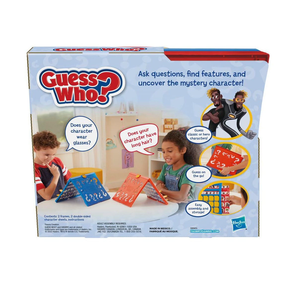 GUESS WHO (ENG/FR) by Hasbro