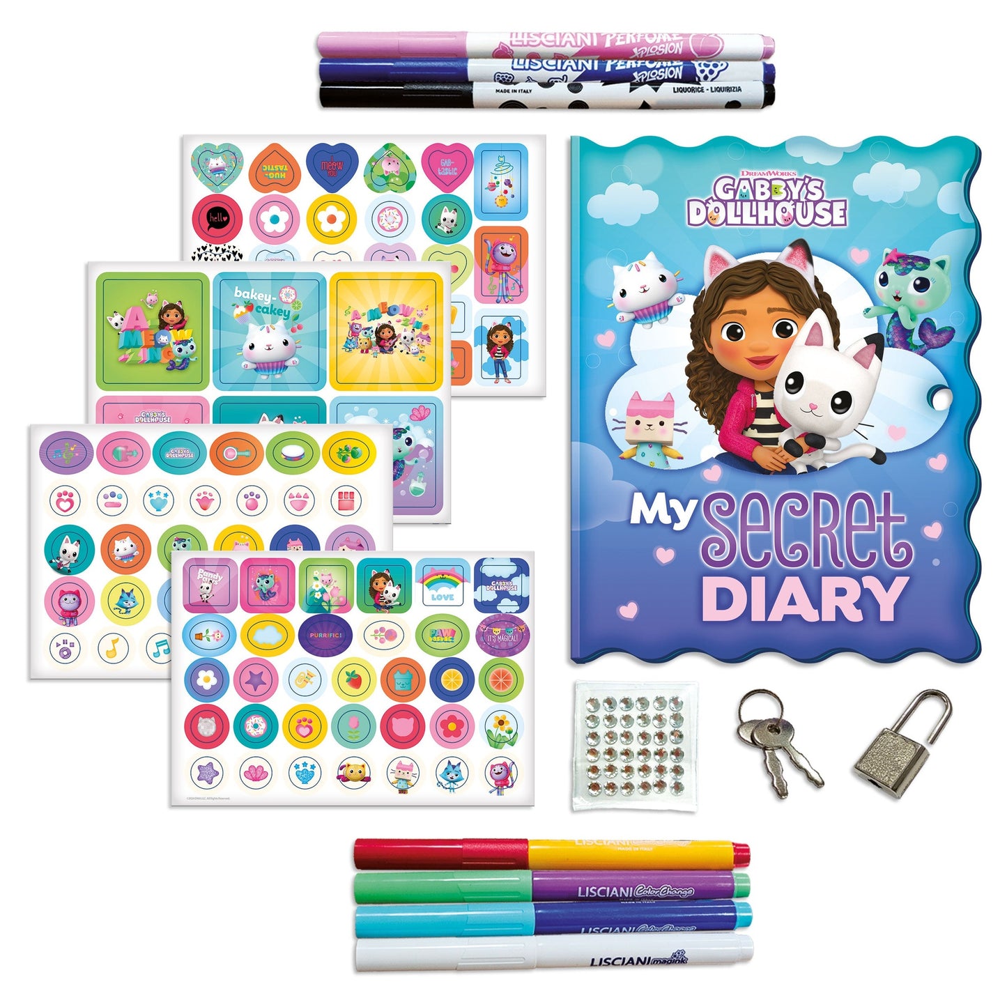 Gabby’s Dollhouse My Secret Diary by Lisciani