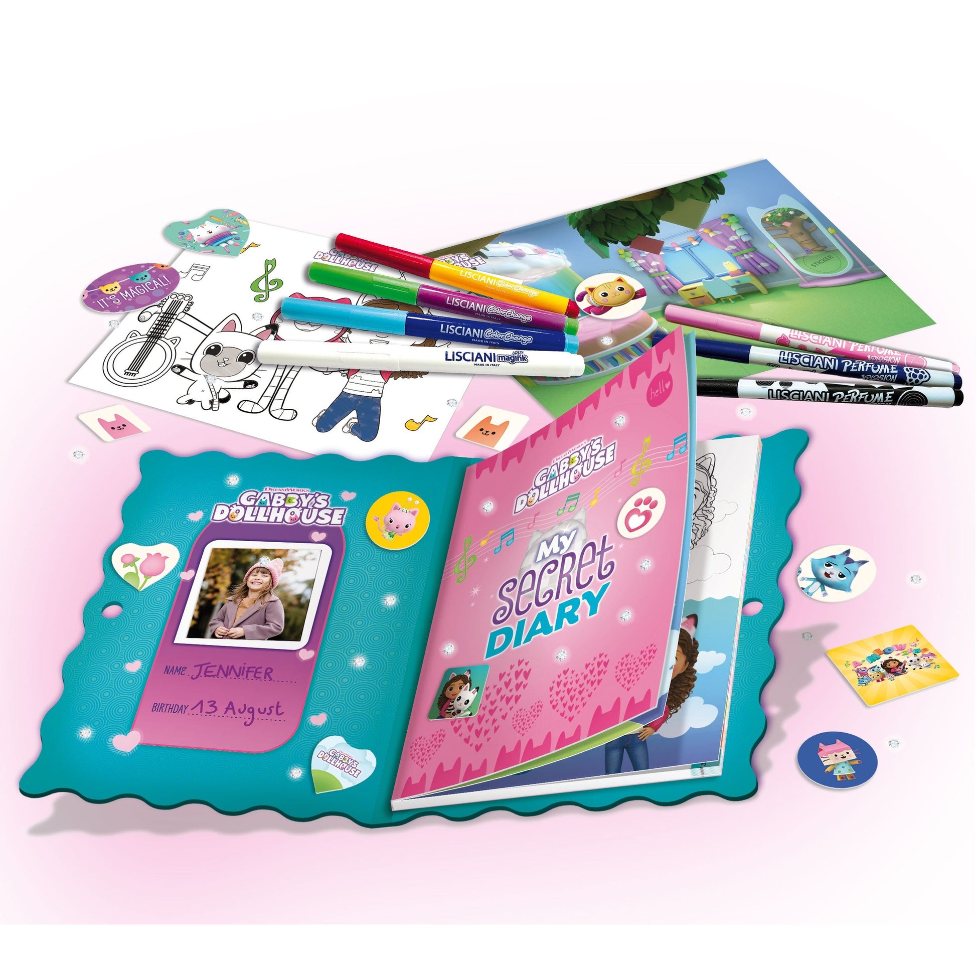 Gabby’s Dollhouse My Secret Diary by Lisciani
