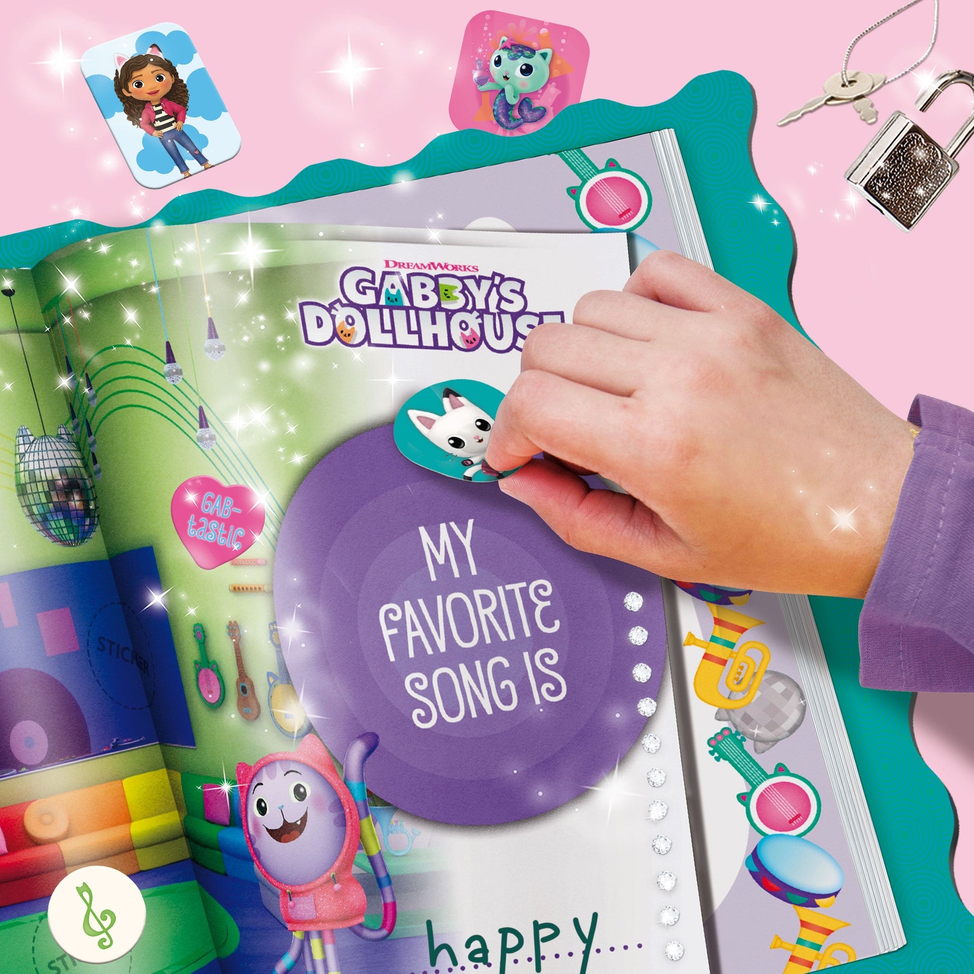 Gabby’s Dollhouse My Secret Diary by Lisciani