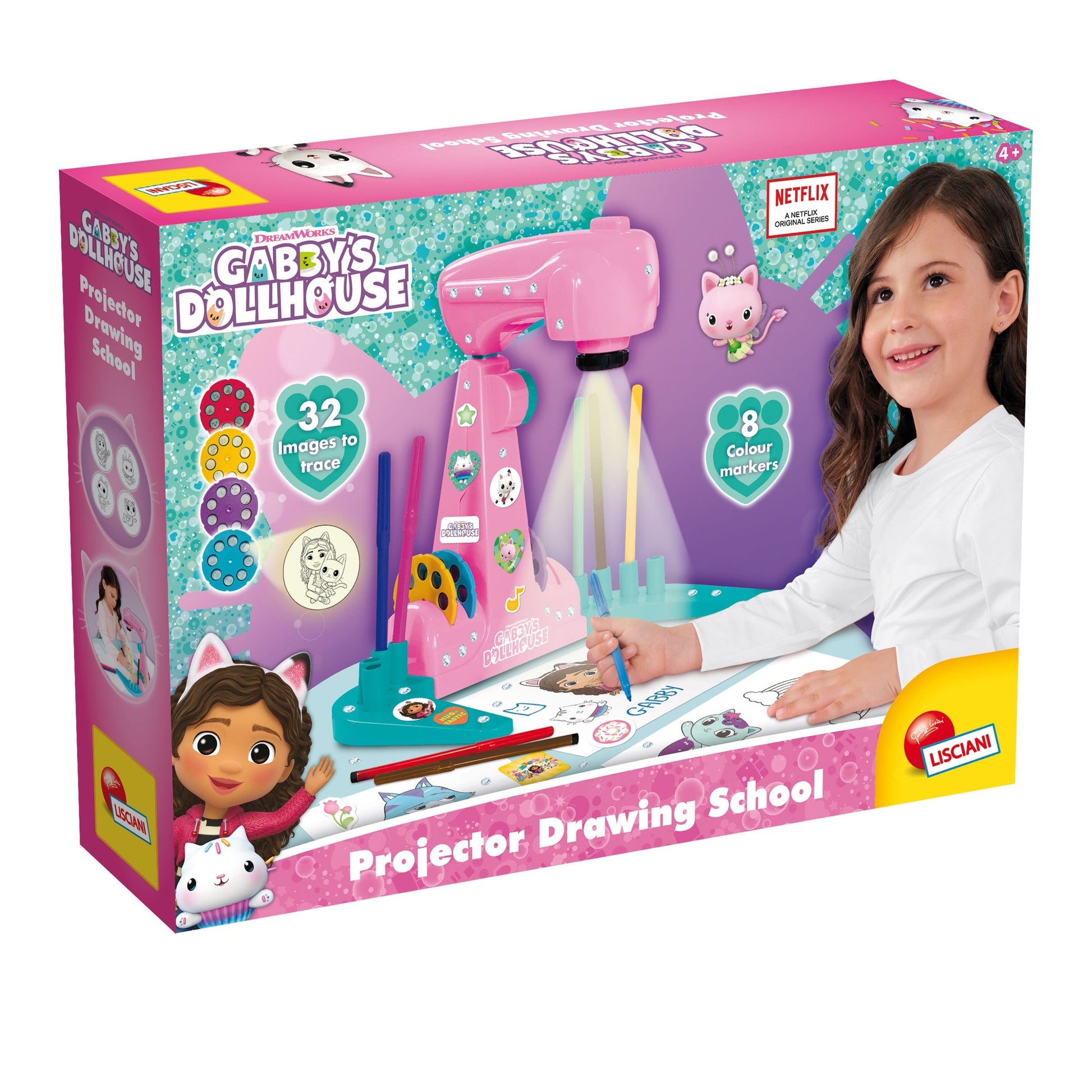 Gabby’s Dollhouse Projector Drawing School by Lisciani