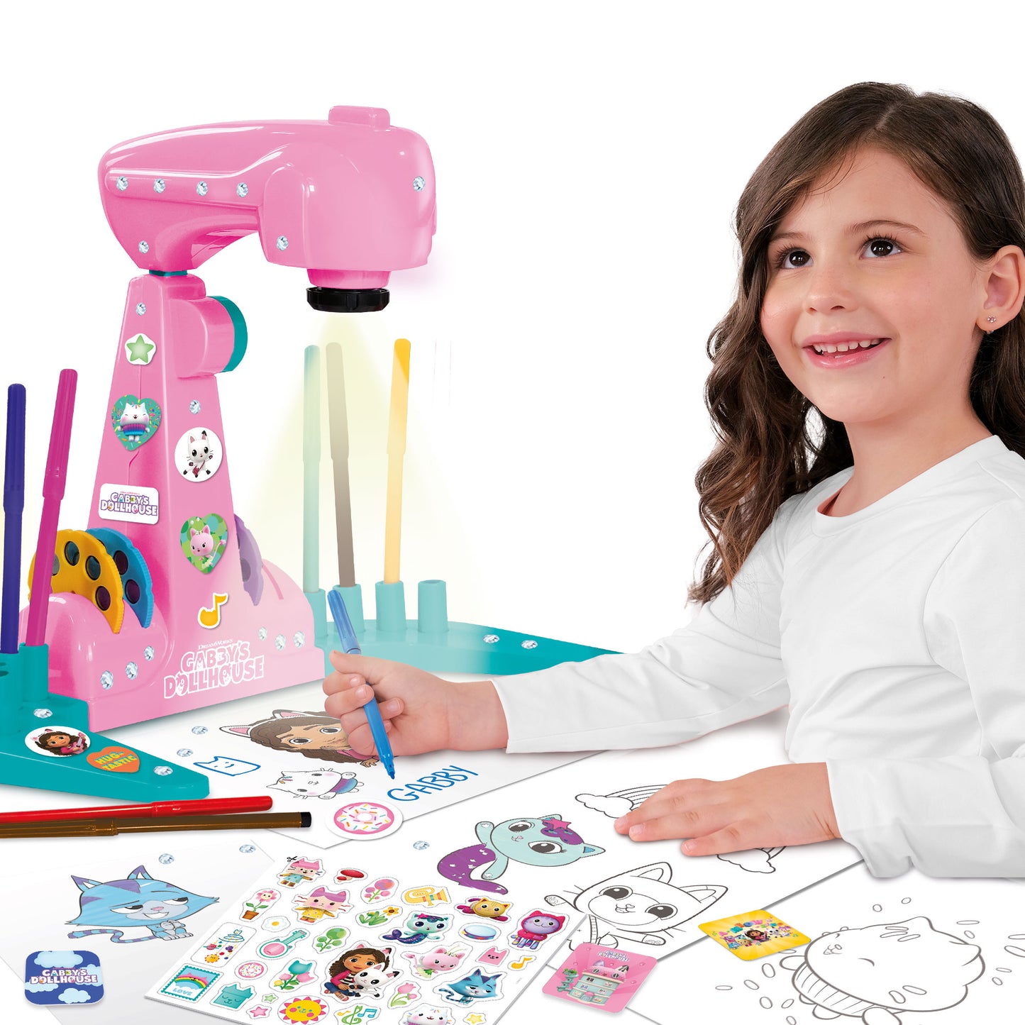 Gabby’s Dollhouse Projector Drawing School by Lisciani