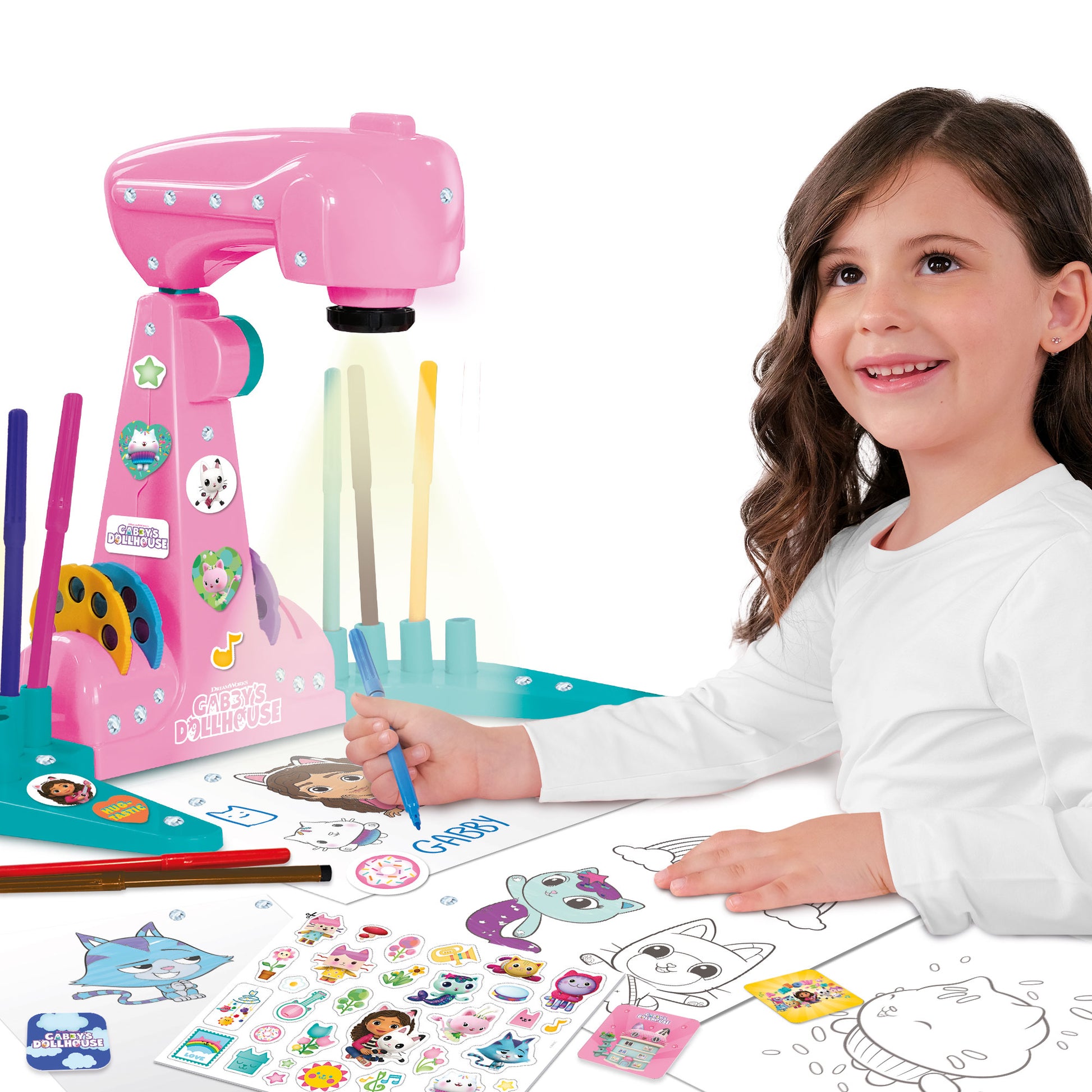 Gabby’s Dollhouse Projector Drawing School by Lisciani