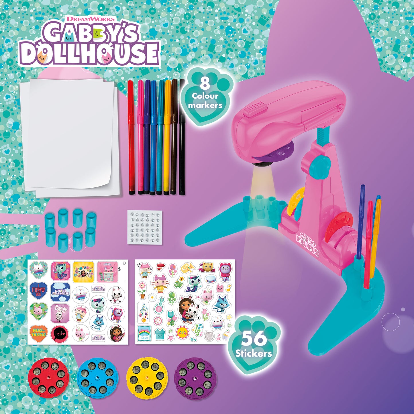 Gabby’s Dollhouse Projector Drawing School by Lisciani