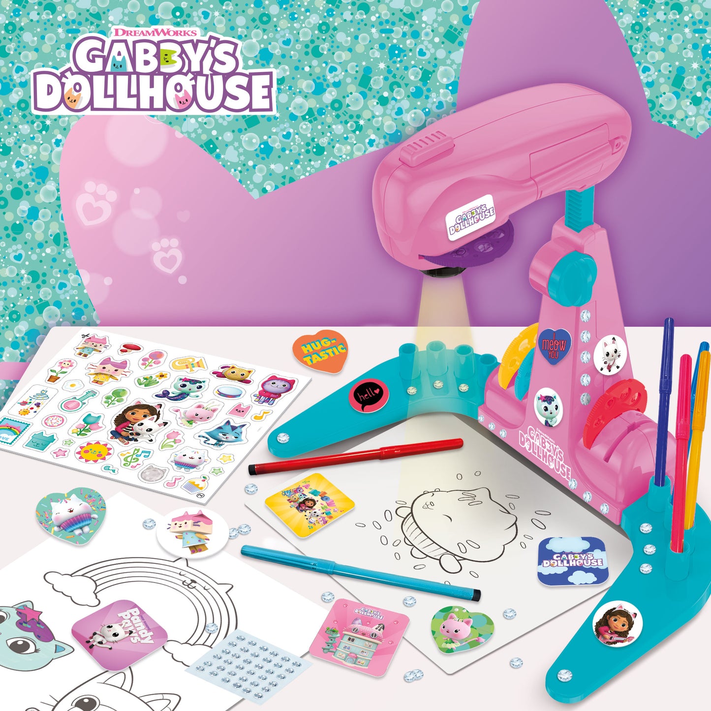 Gabby’s Dollhouse Projector Drawing School by Lisciani