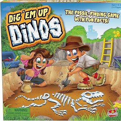 Goliath Dig 'em Up Dinos: The Fossil Finding Game by Goliath Games