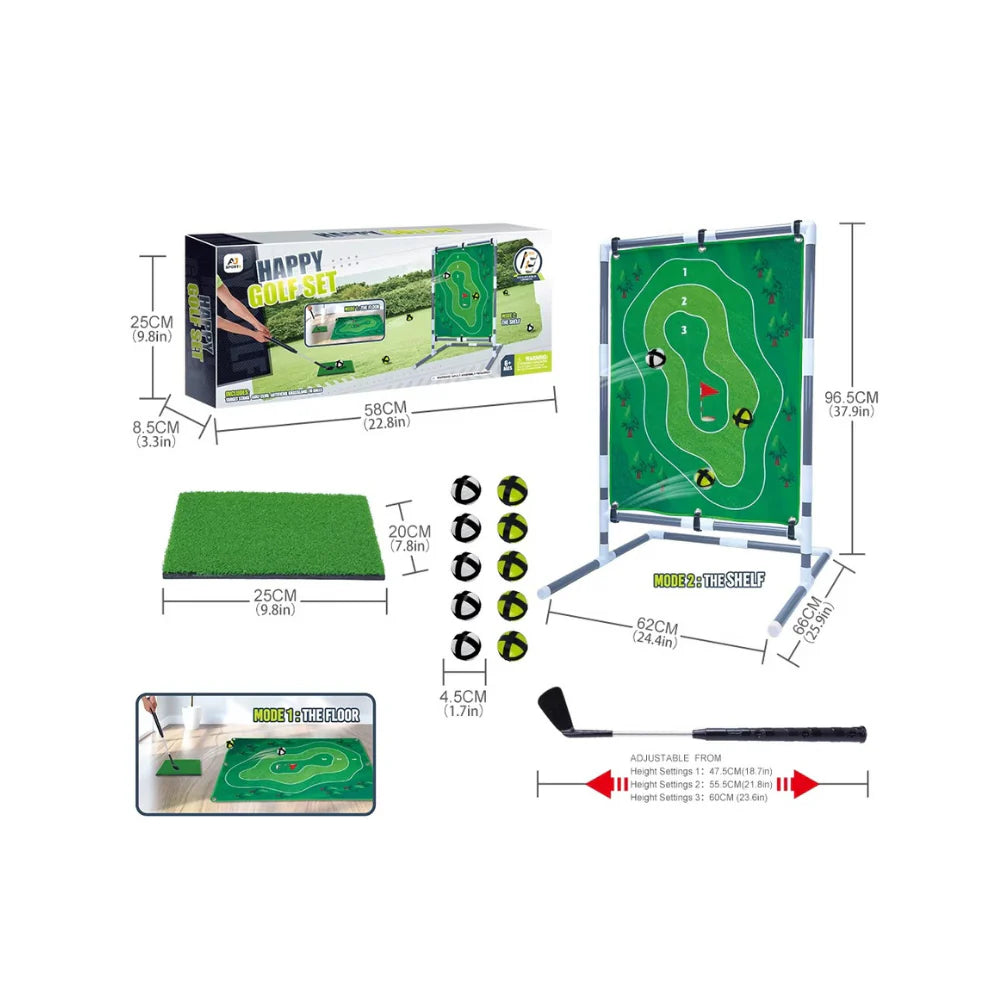 HAPPY GOLF SET by AJ Sports