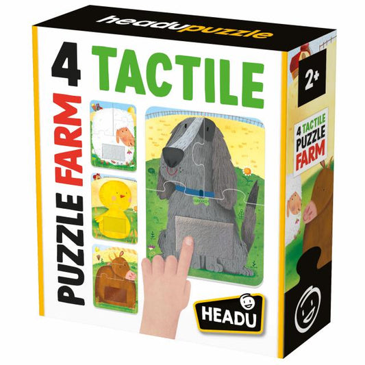 HEADU 4 TACTILE PUZZLE MY FARM by HEADU