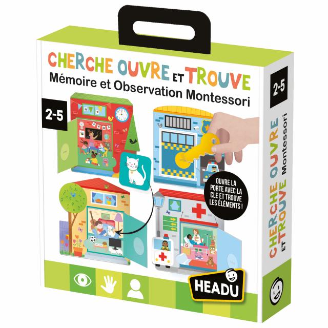 HEADU CHERCHE OUVRE ET TROUVE by HEADU