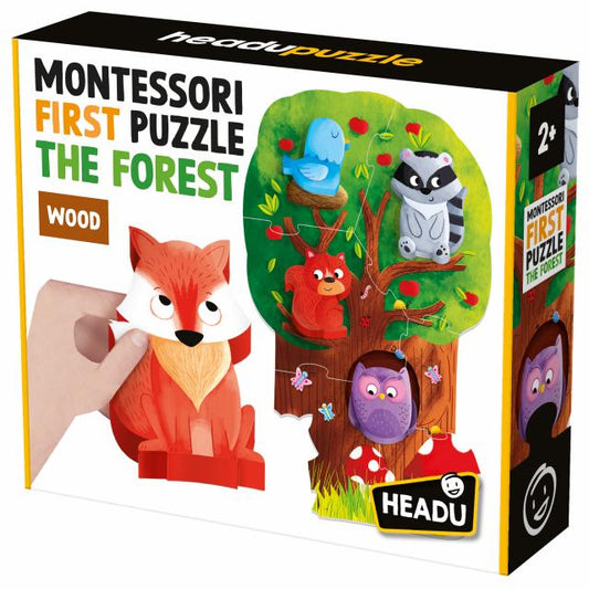 HEADU MONTESSORI FIRST PUZZLE THE FOREST by HEADU