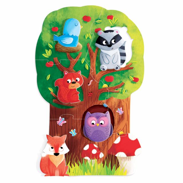 HEADU MONTESSORI FIRST PUZZLE THE FOREST by HEADU