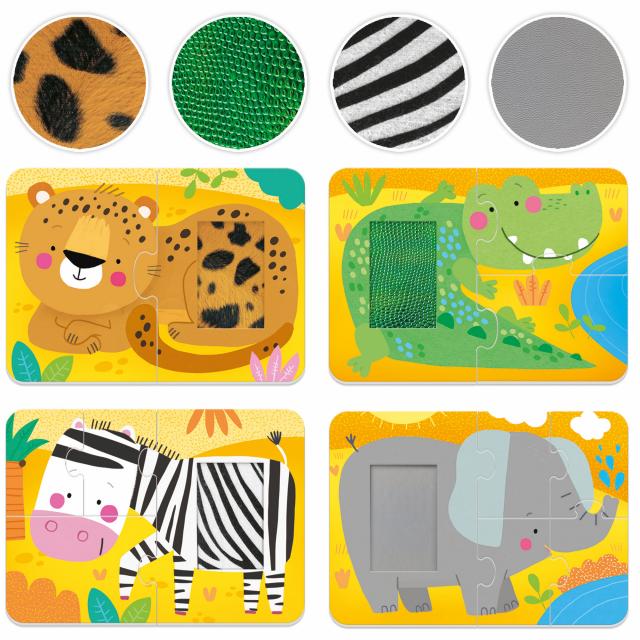 HEADU TACTILE PUZZLE MONTESSORI MY FARM by HEADU