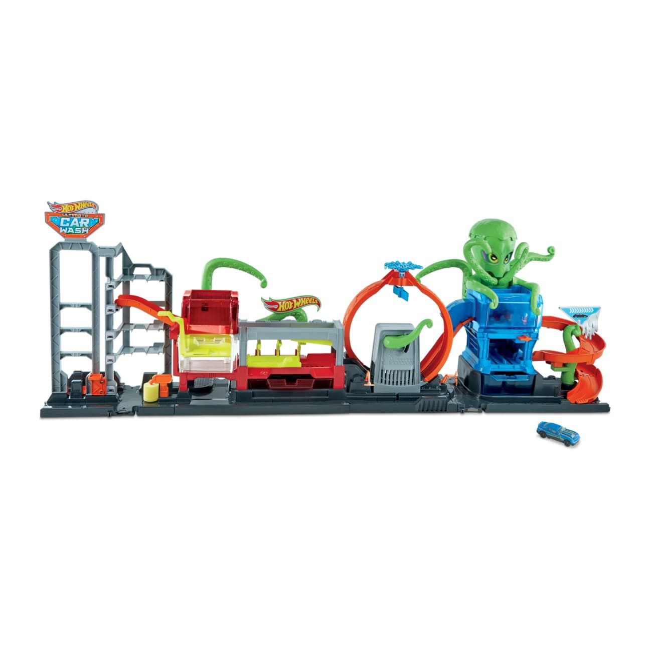 HOT WHEELS CITY ULTIMATE OCTO CAR WASH by Mattel