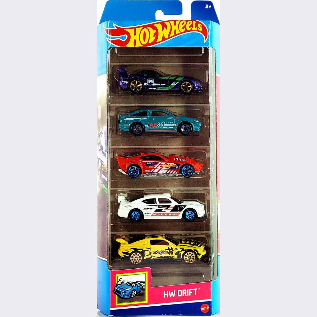 HOT WHEELS PACK OF 5 by Mattel