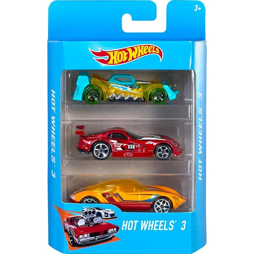 HOTWHEELS 3 PACK ASSORTED by Mattel