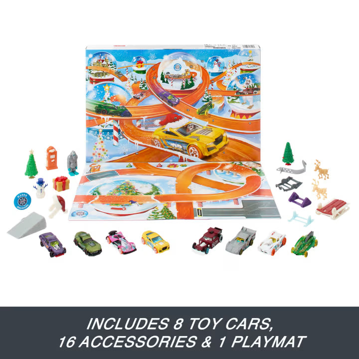 HOTWHEELS ADVENT CALENDAR by Mattel