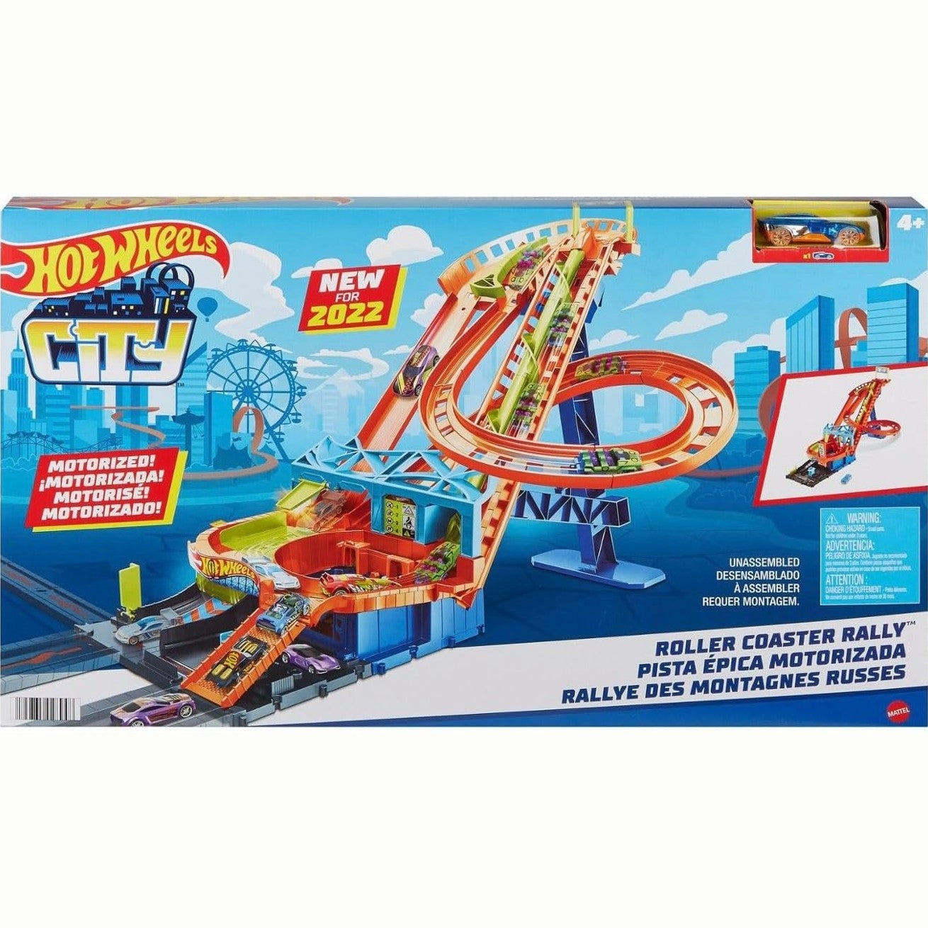 HOTWHEELS ROLLER COASTER RALLY by Mattel