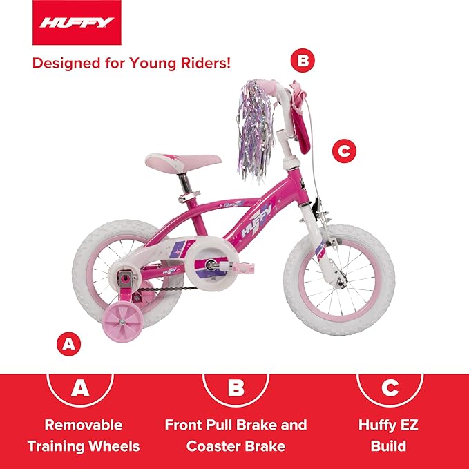 HUFFY 12" GLIMMER BIKE