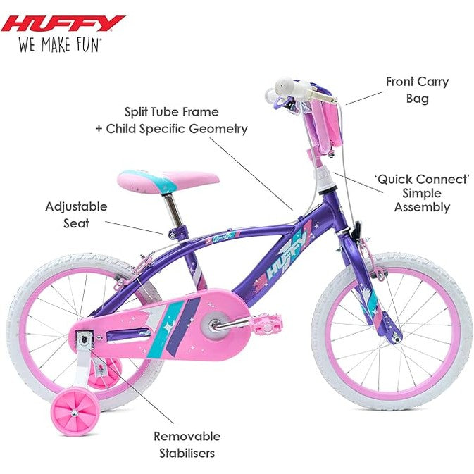 HUFFY 16" GLIMMER BIKE