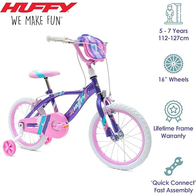 HUFFY 16" GLIMMER BIKE