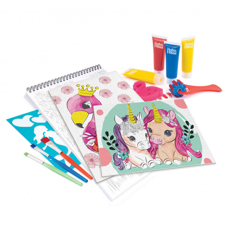 HappiHobbi Painting Workshop Junior Drawing Set by HappiHobbi