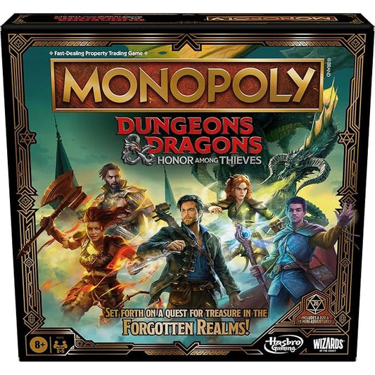 Hasbro Gaming Monopoly Dungeons & Dragons: Honor Among Thieves Game by Hasbro