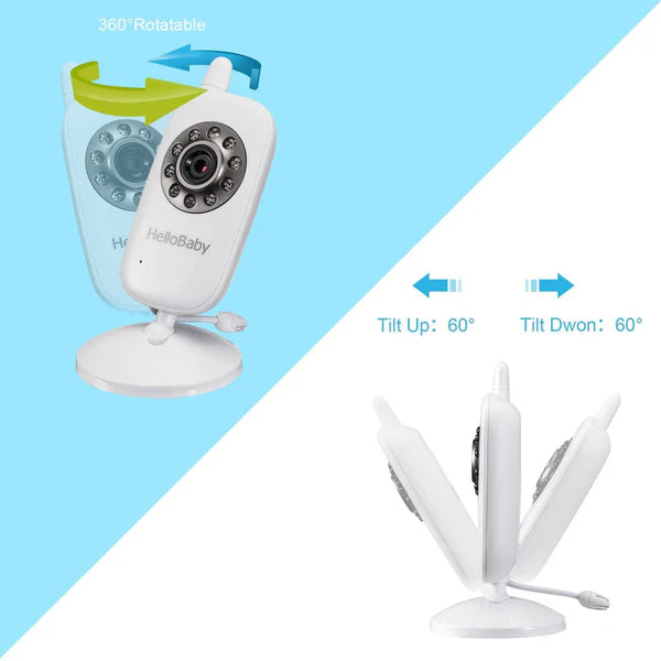 HelloBaby HB32 Video Baby Monitor by HelloBaby