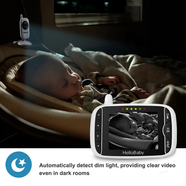 HelloBaby HB32 Video Baby Monitor by HelloBaby