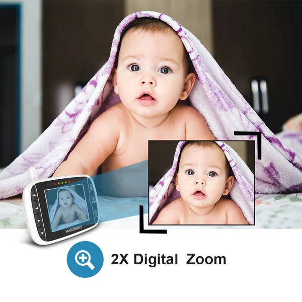 HelloBaby HB32 Video Baby Monitor by HelloBaby
